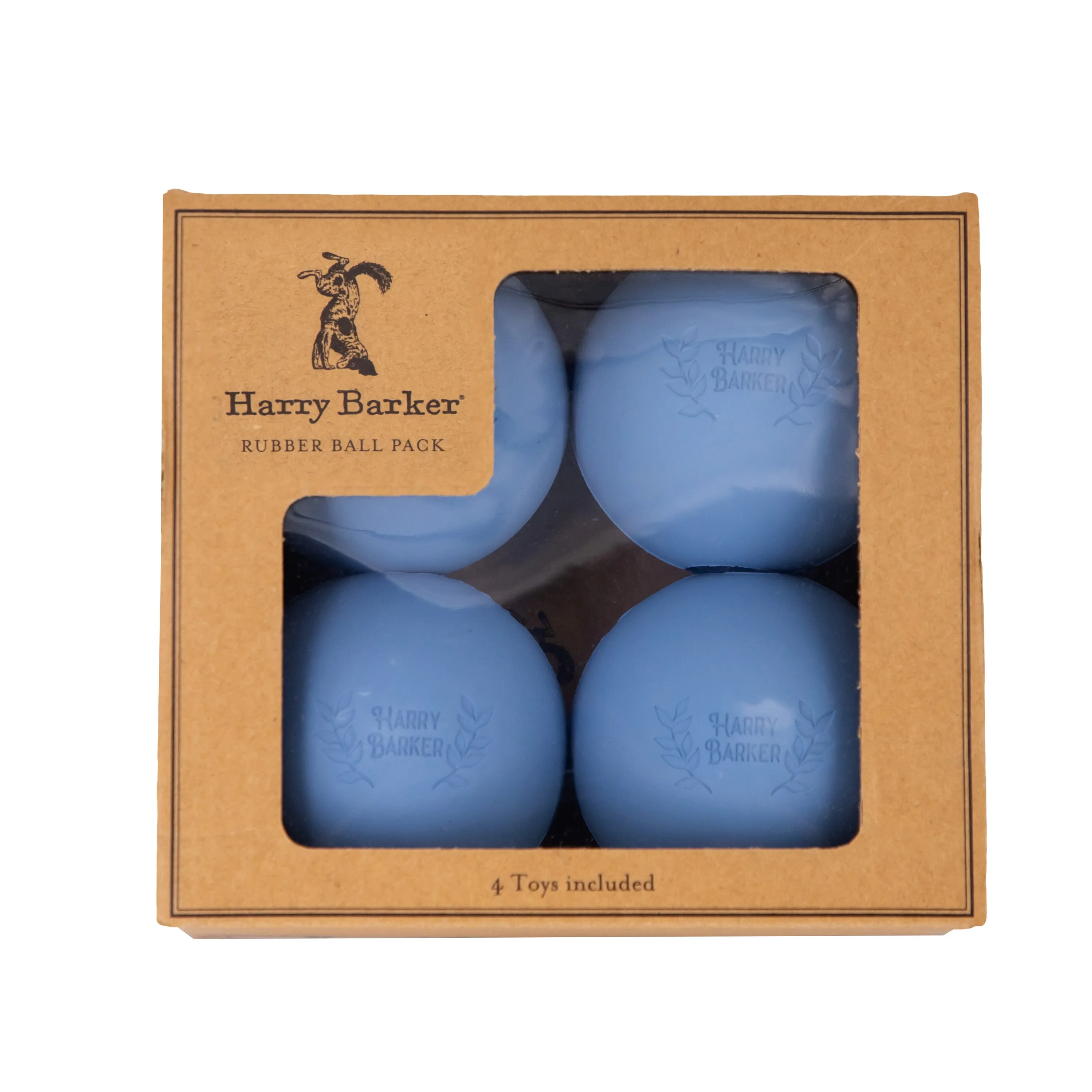 4-Pack Rubber Ball Set - Large