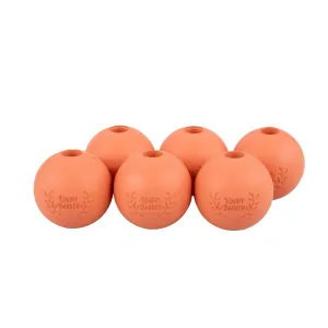 6-Pack Rubber Ball Set - Medium