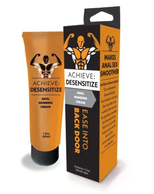 Achieve Desensitizing Cream 1.5 oz - Enhance Comfort for Anal Play