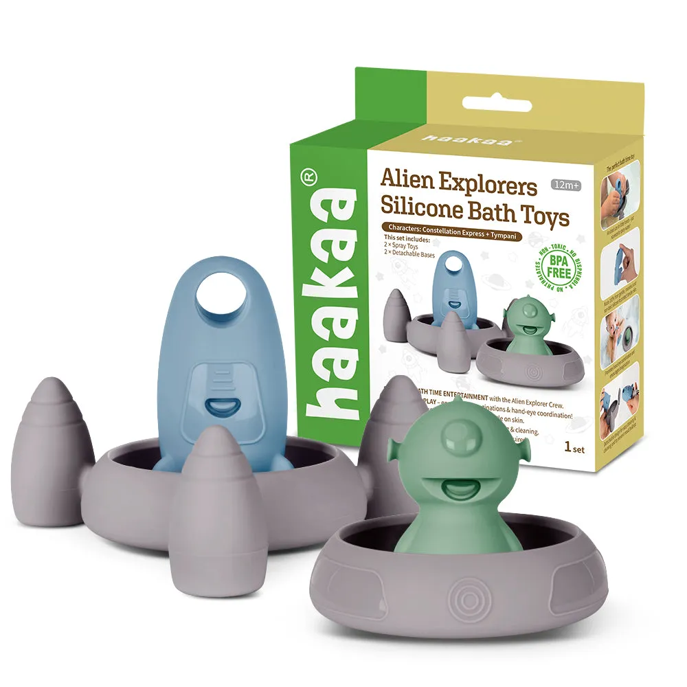 Alien Explorers Silicone Bath Toys