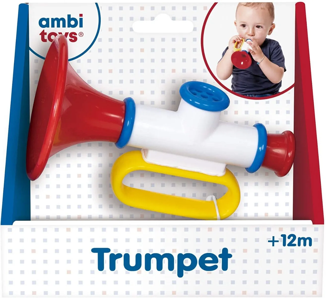 Ambi Toys Trumpet, Musical Baby Toy