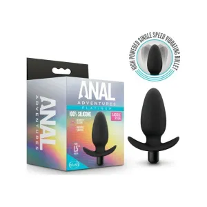 Anal Adventures Platinum Silicone Saddle Plug