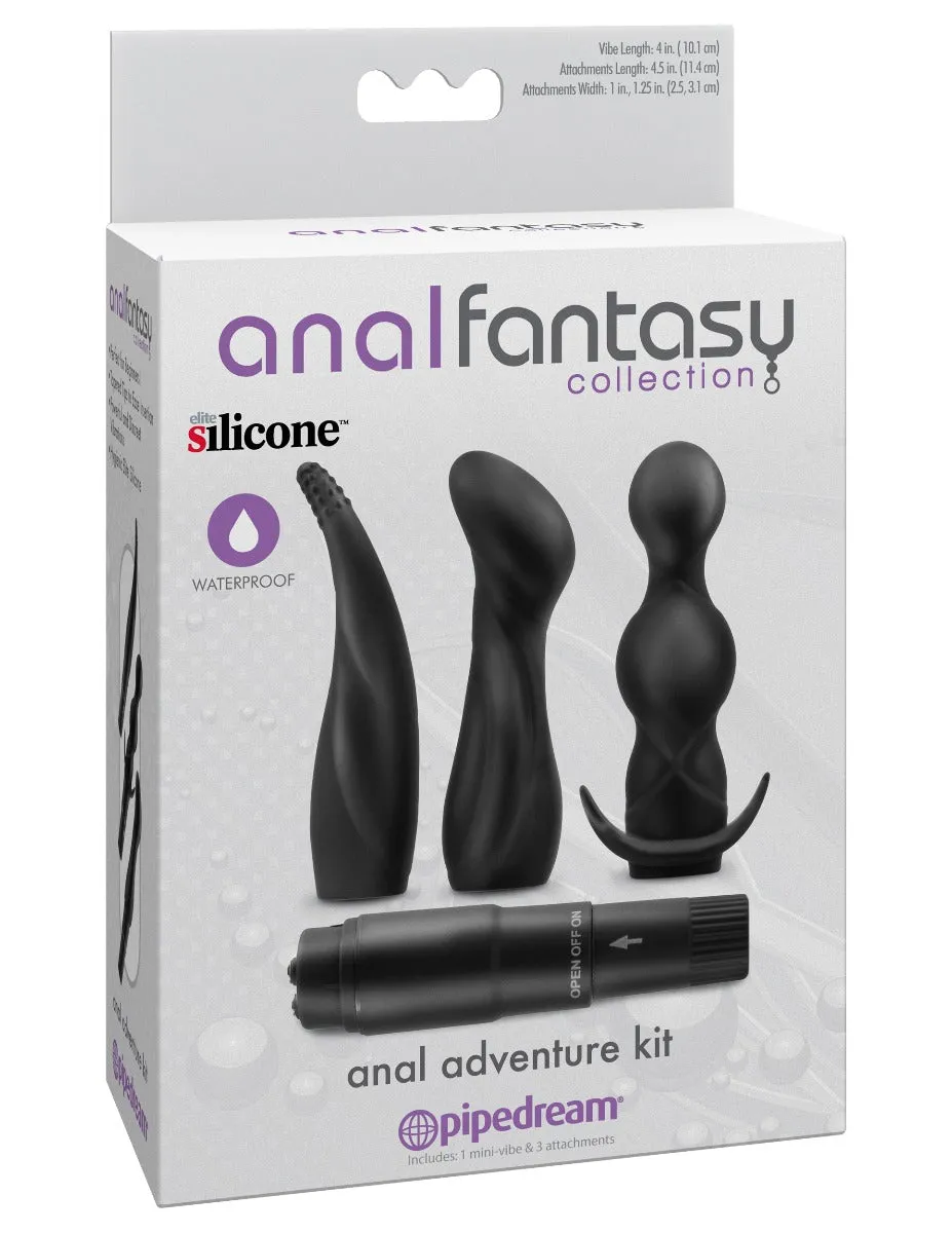 Anal Fantasy Collection Anal Adventure Kit - Black