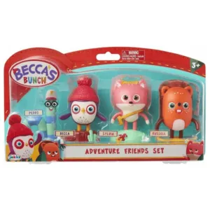 Becca's Bunch Adventure Friend Set  - Set of 4 Figures