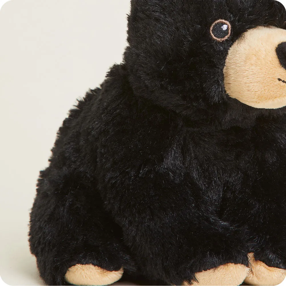 Black Bear Warmies Junior