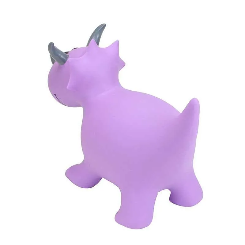 Bouncer - Purple Triceratops