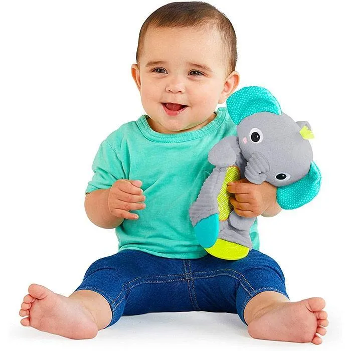 Bright Starts Snuggle & Teethe - Soothing Teether Plush