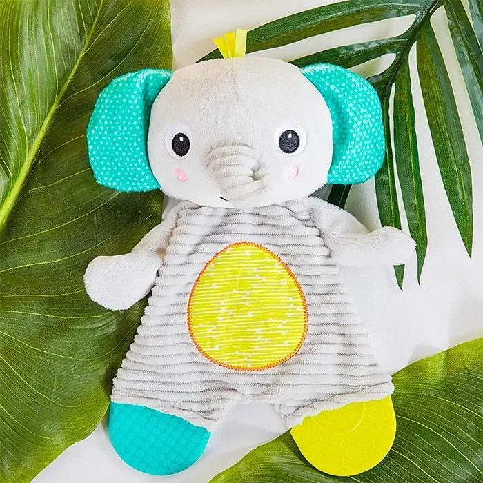 Bright Starts Snuggle & Teethe - Soothing Teether Plush