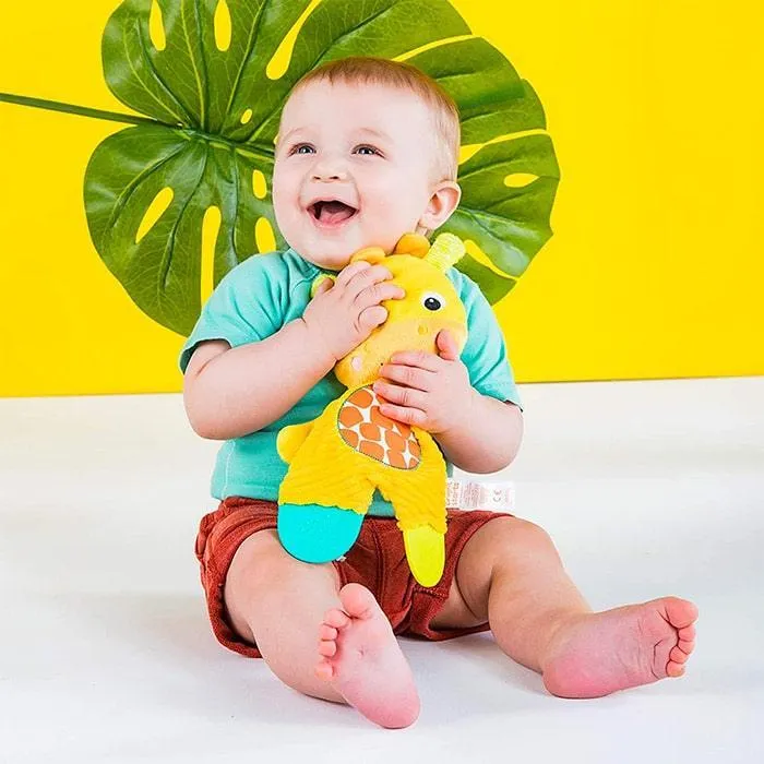 Bright Starts Snuggle & Teethe - Soothing Teether Plush