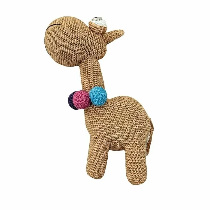 Brown Camel - Handcrafted Amigurumi