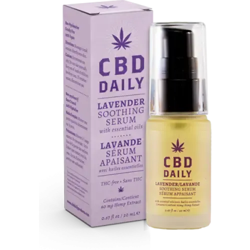 Cbd Daily Soothing Serum In Lavender 20 Ml