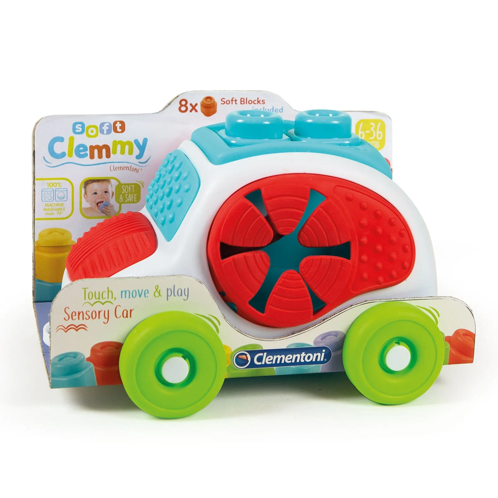 Clementoni Soft Clemmy - Soft Block Sensory Car