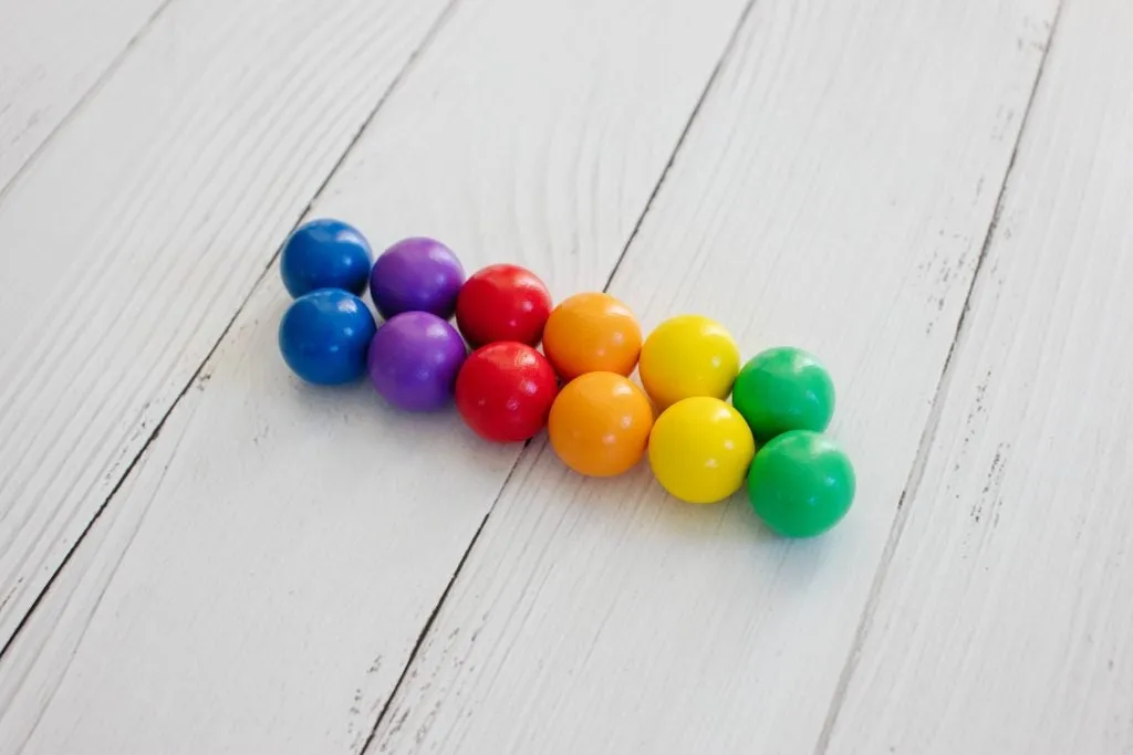 Connetix 12 Pc Rainbow Replacement Ball Pack