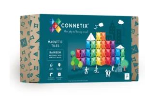 Connetix Rainbow Rectangle Pack 18 pc