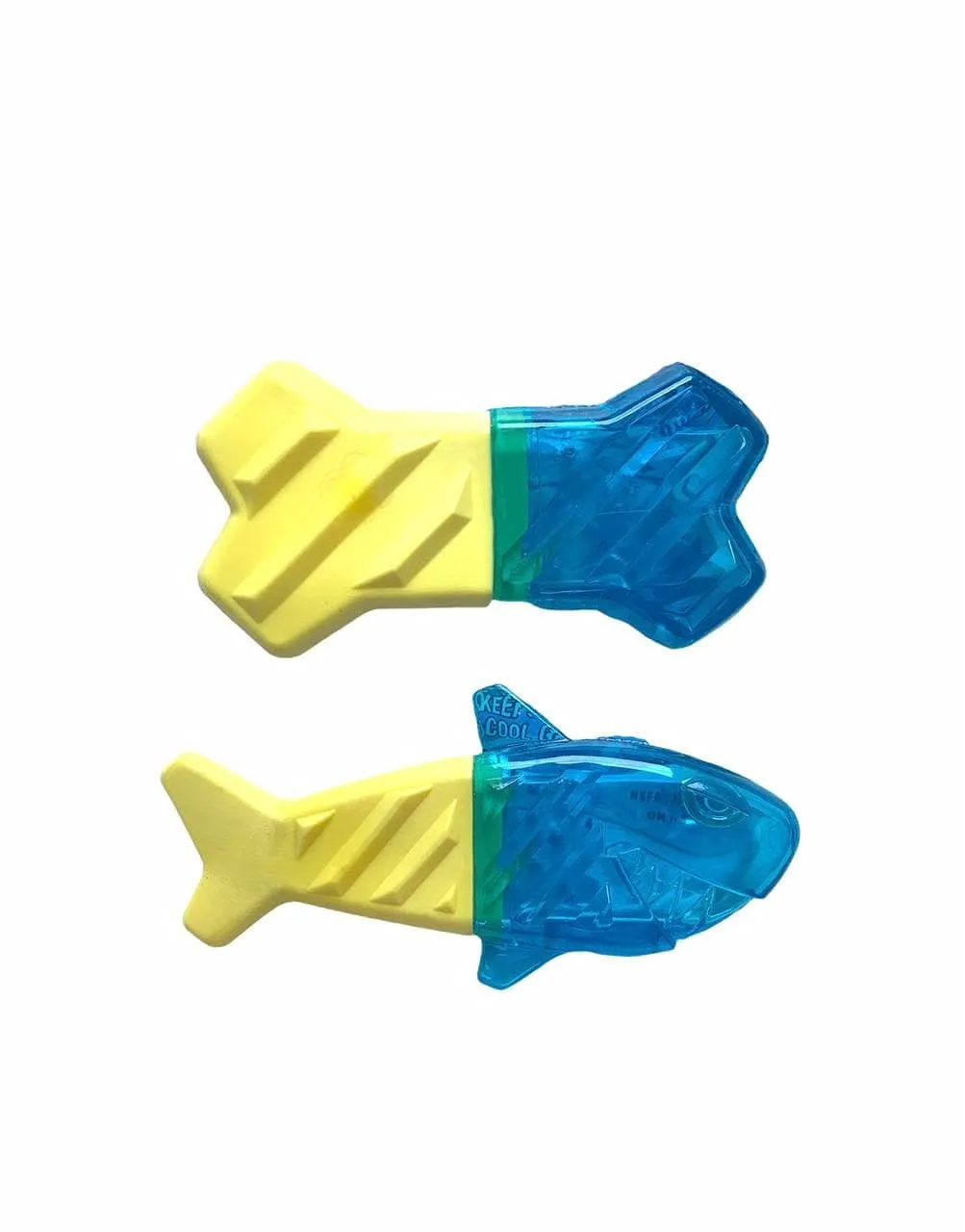 Cooling Fish and Bone Teether Durable Chew Toy