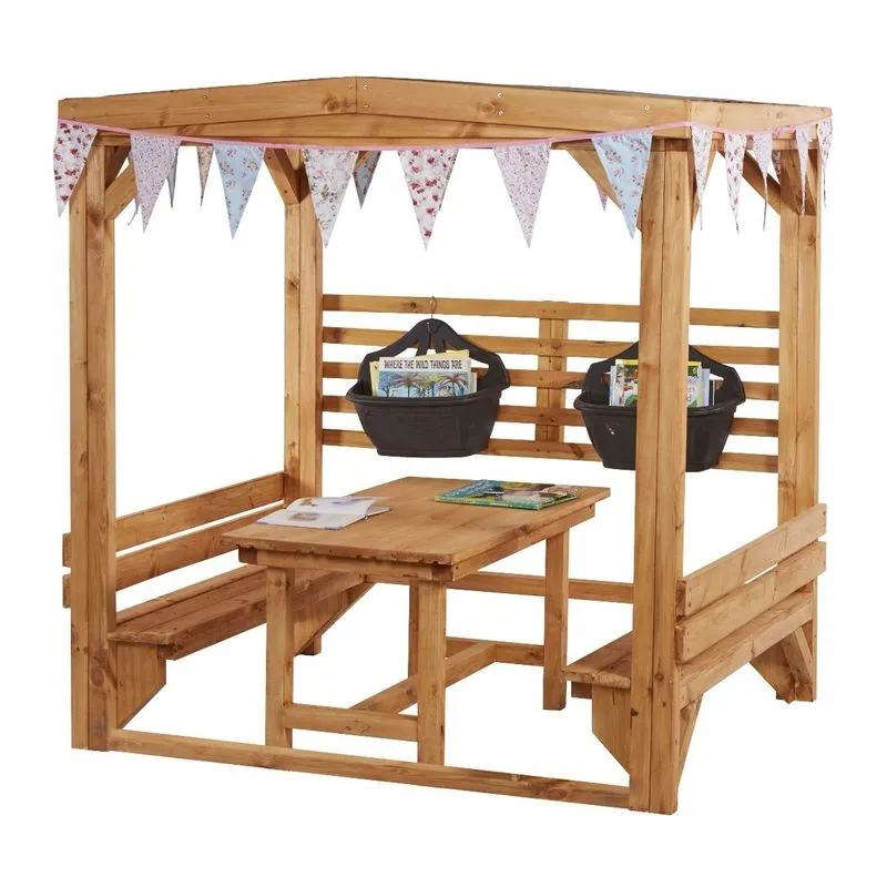 Cosy Chatty Shelter With Table & Benches Ks1 (Direct Shipping Item)