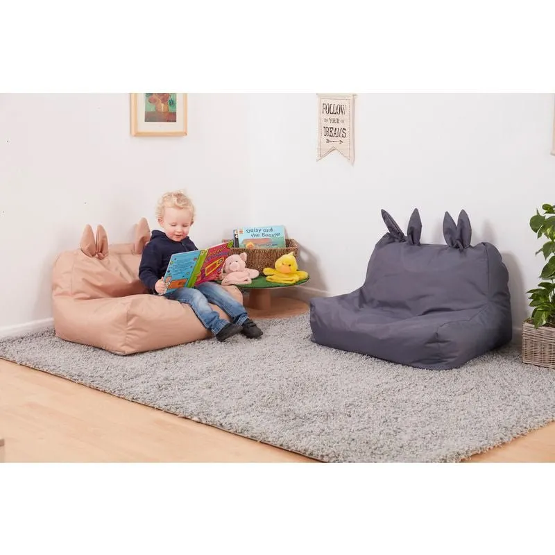 Cosy Reading Rabbit Sofas (2pk) 48852 (Direct Shipping Item)