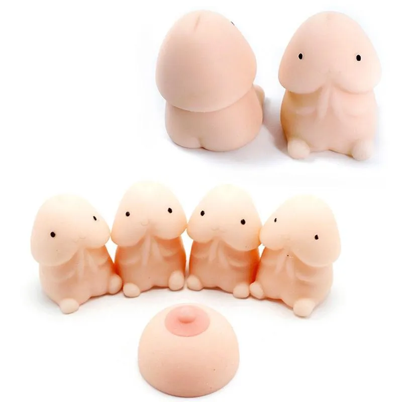 Dick Shape Toy Slow Rising Stress Relief Toys Slow Rebound PU Decompression Relax Pressure Toys Interesting Gifts