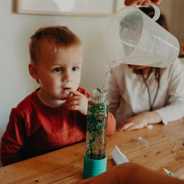 DIY Calm Down Bottle - Christmas