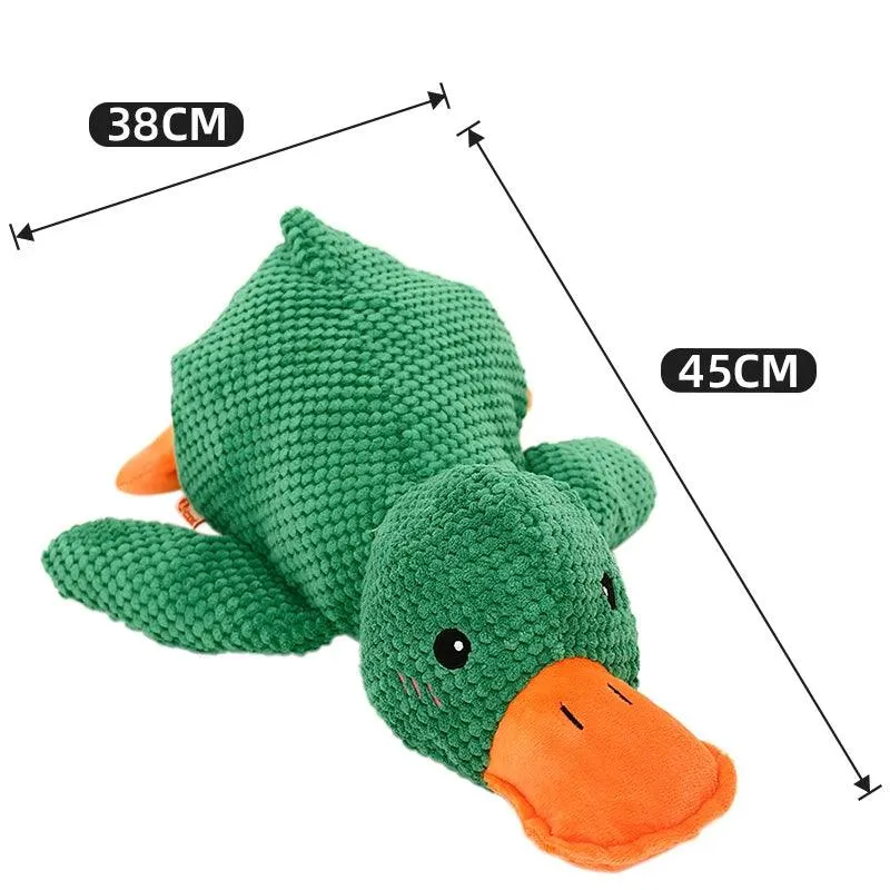 Duck Shape Dog Toy Interactive Chew Training Toy