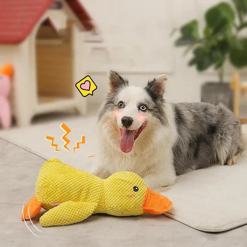 Duck Shape Dog Toy Interactive Chew Training Toy