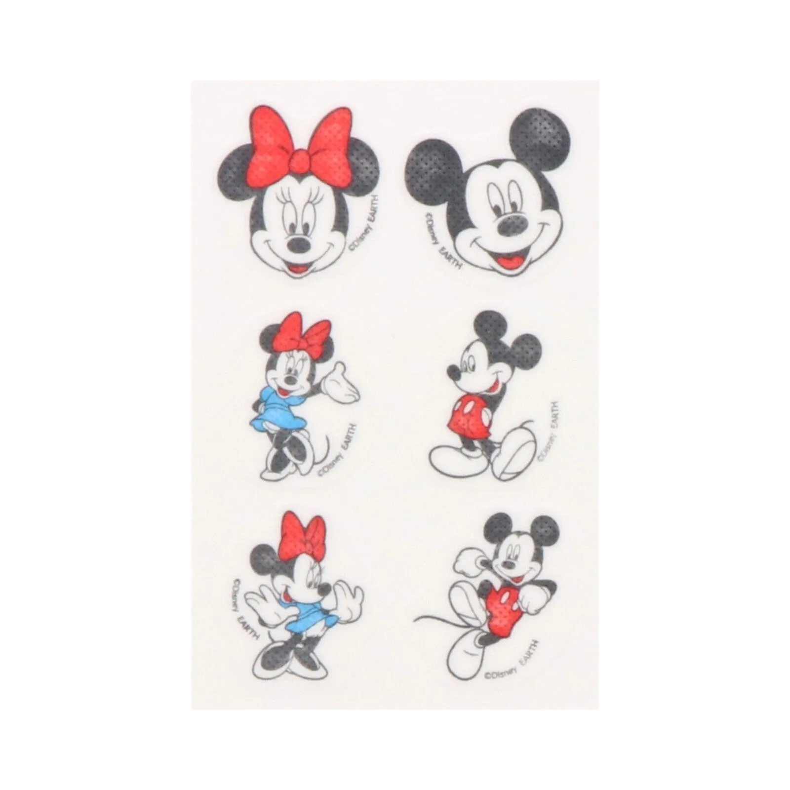 Earth Chemical - Insect Repellent Sticker Mosquito Patch Mickey and Minnie Mouse (72 Pieces)