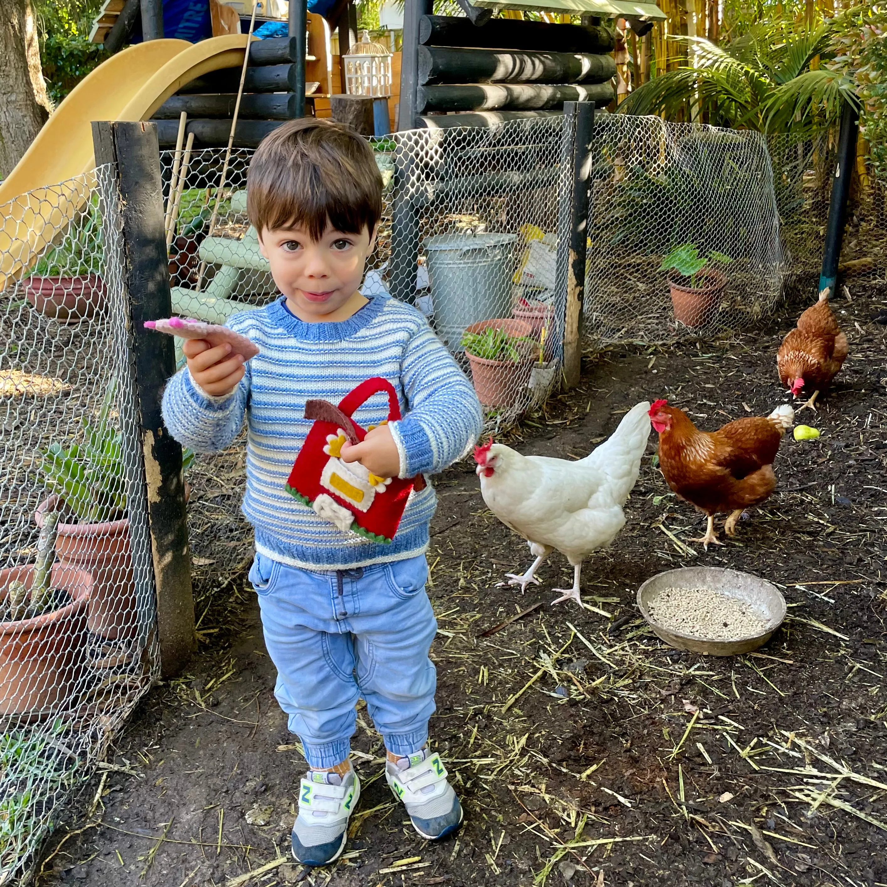 Farmyard Finger Puppet Play Bag