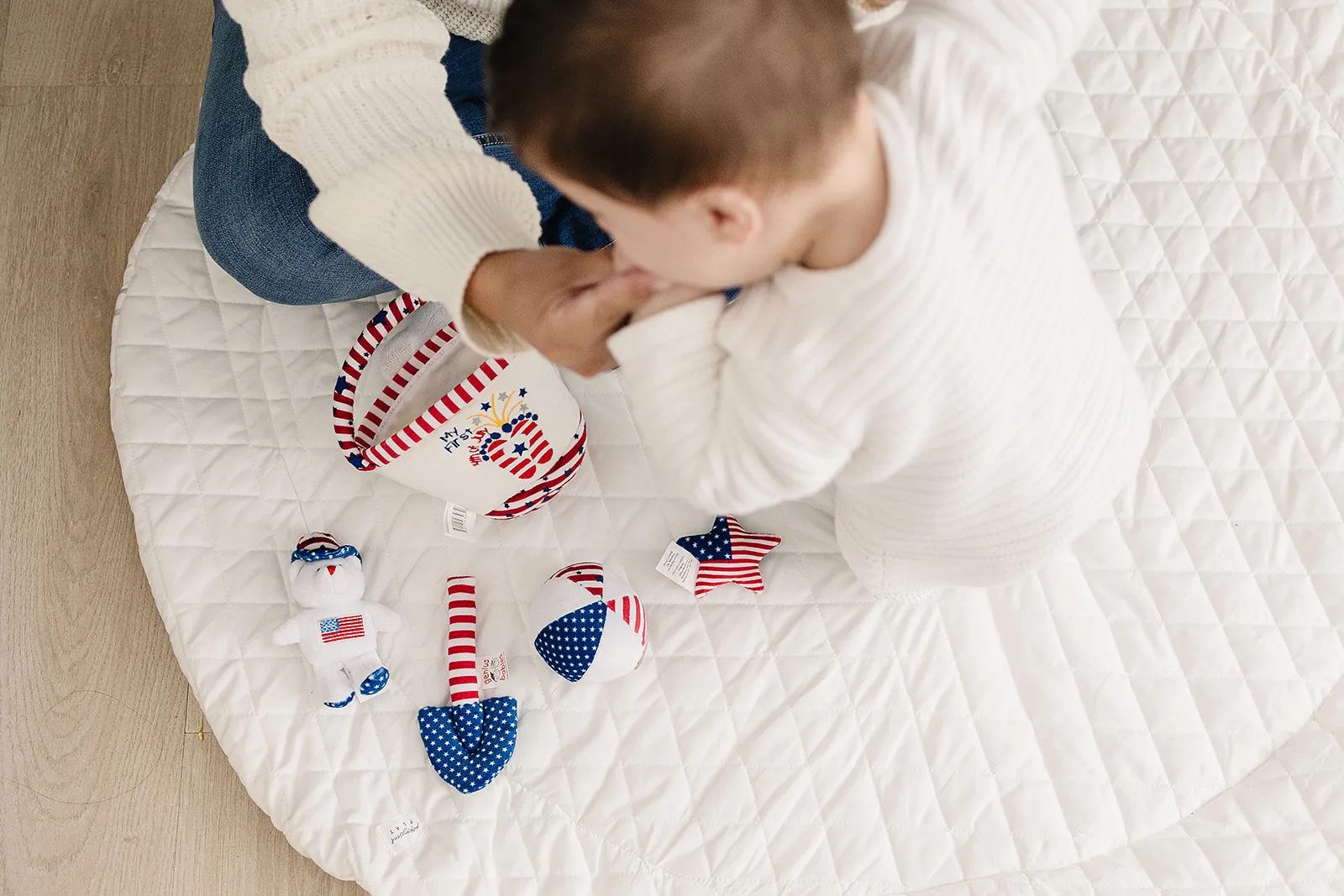 Fourth of July - Independence Day - Soft Sand Bucket Playset