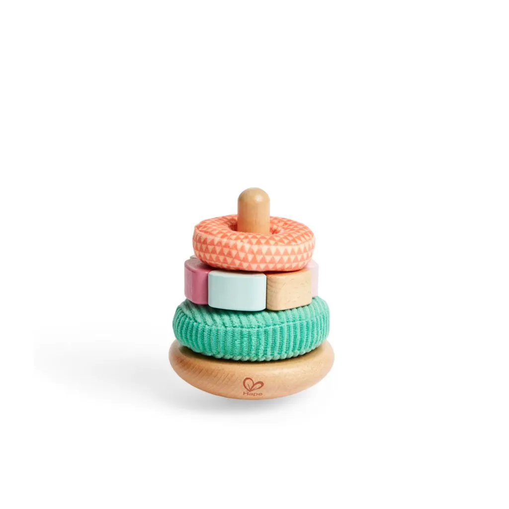 Hape Soft Bunny Stacker Baby Toy