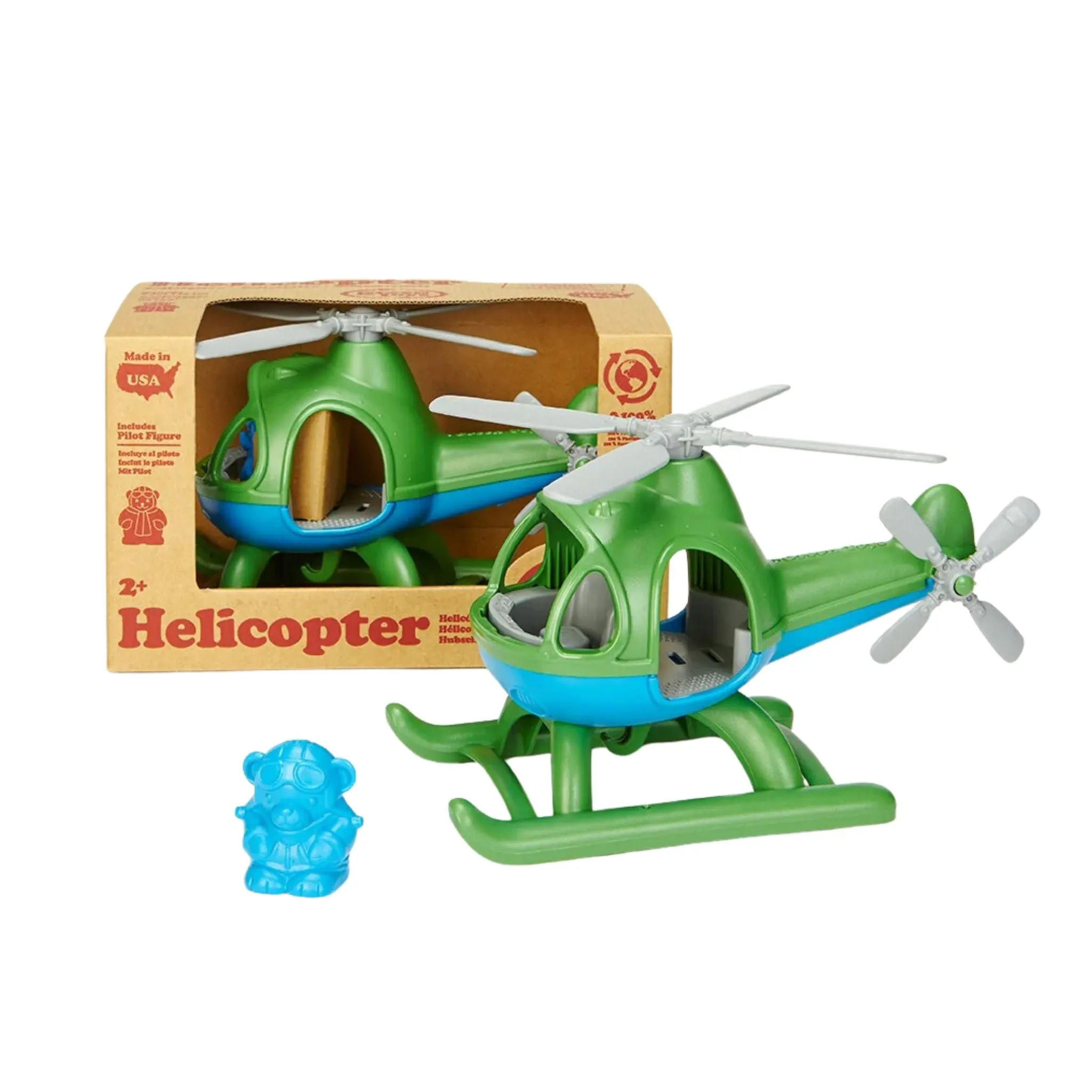 Helicopter - Green Top