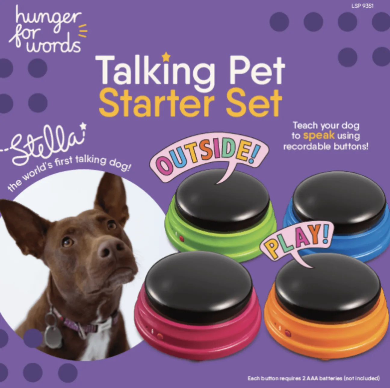 Hunger For Words Talking Pet Starter Set