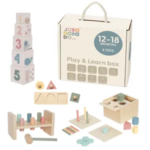 JaBaDaBaDo Play and Learn box 12-18 months