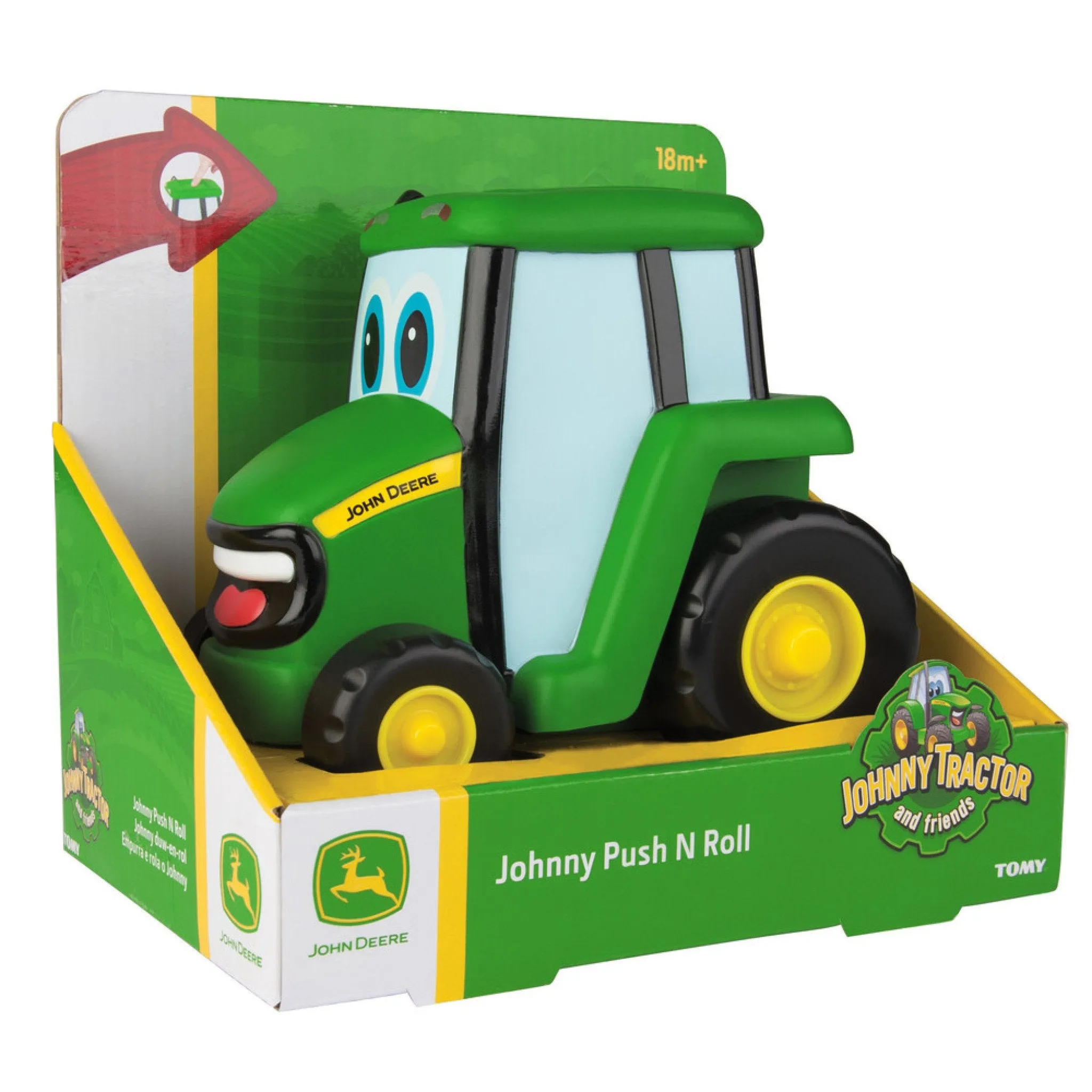 John Deere Push & Roll Johnny Tractor