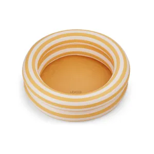 Leonore Pool - Stripe: Yellow mellow/creme de la creme