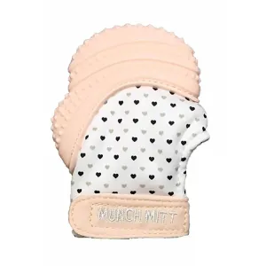 Malarkey Munch Mitt Pastel Pink/Hearts