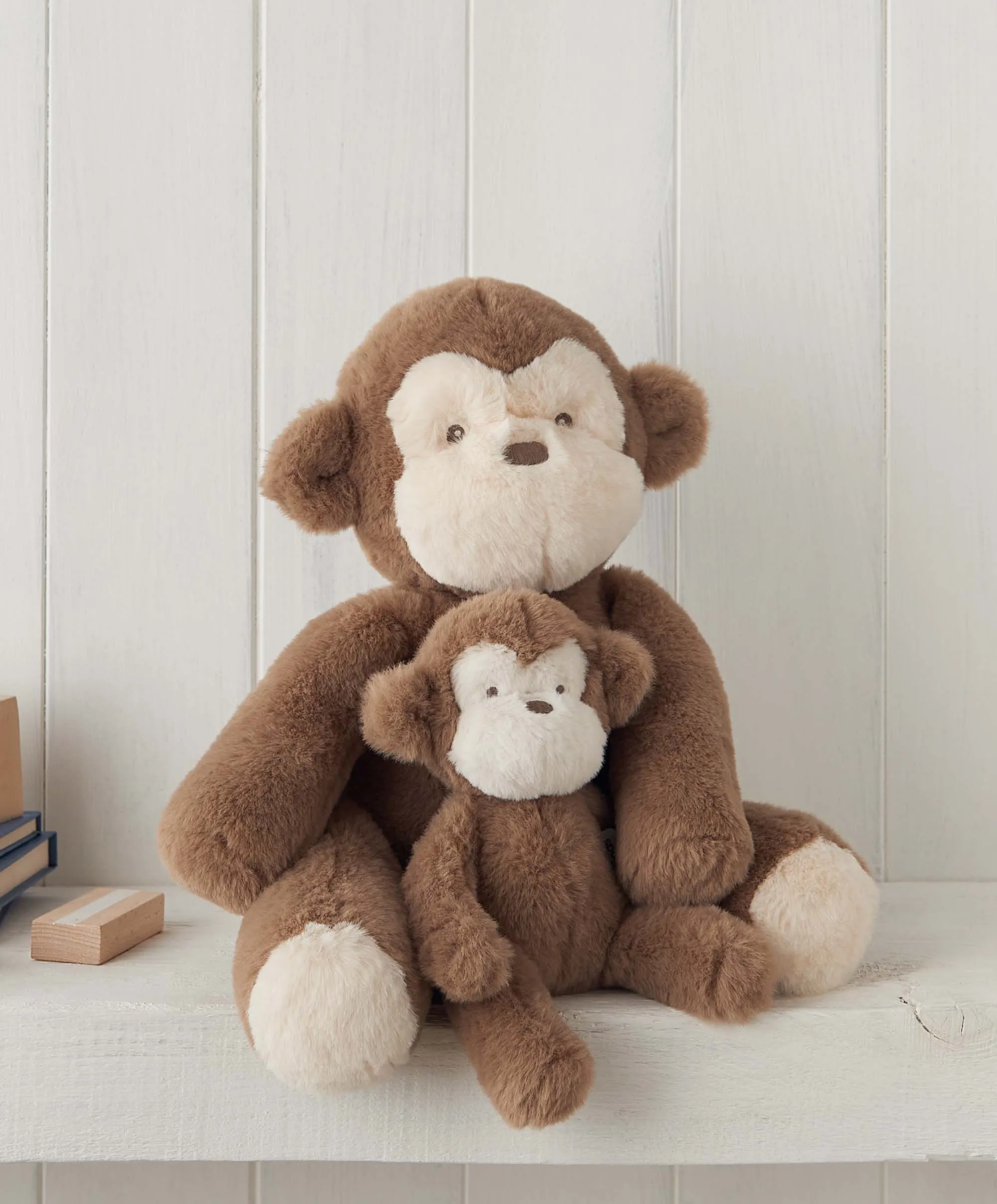 Mamas & Papas Welcome to the World - Monty Monkey Beanie Toy