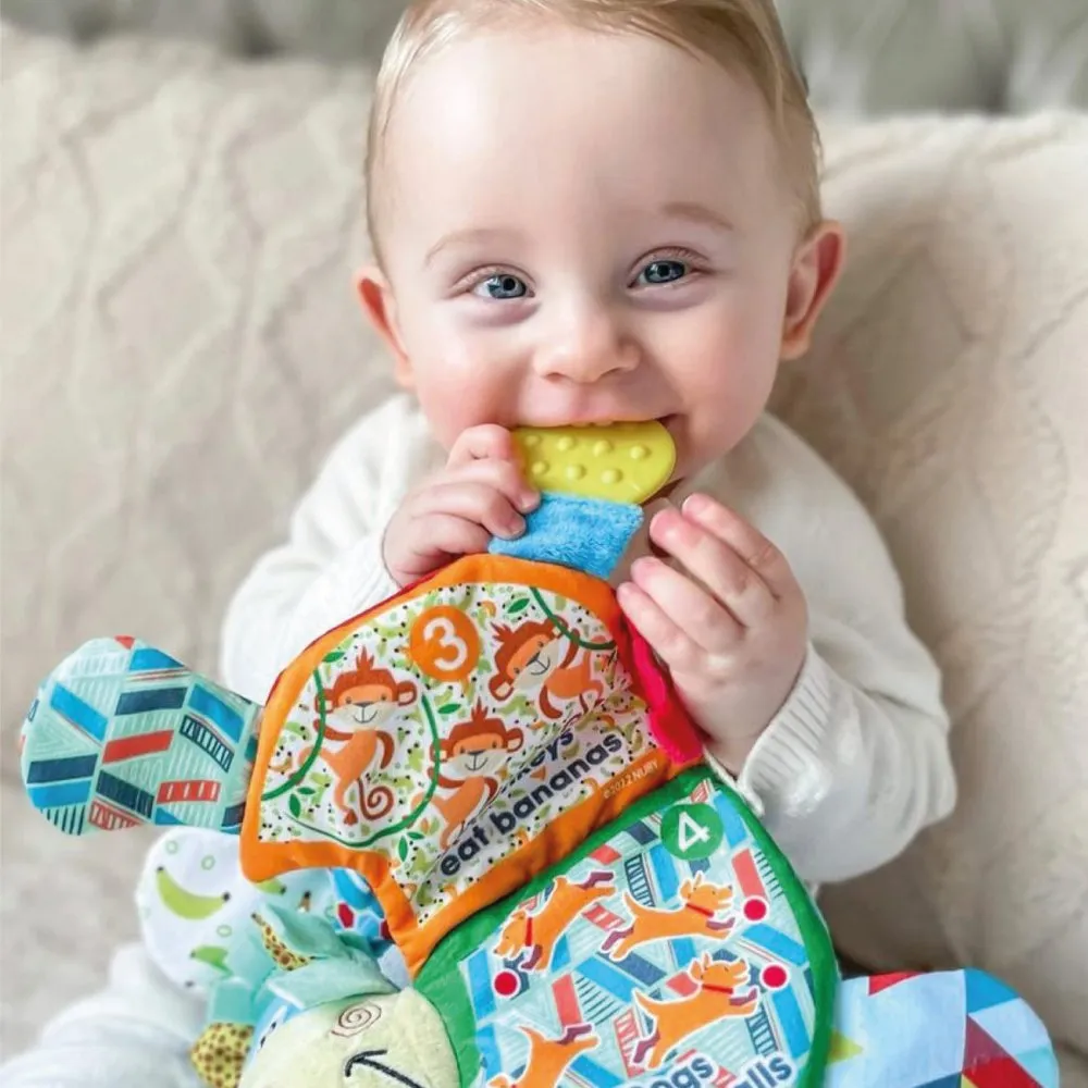 Nuby Flip Flop Teether Book