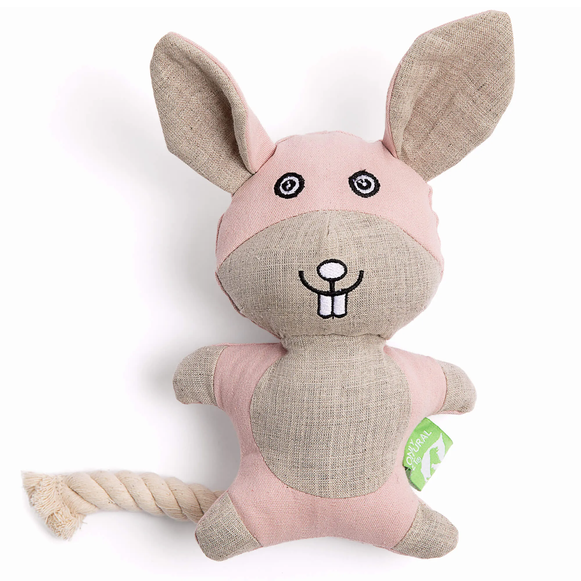 Only Natural Pet Hemp Bunny Dog Toy