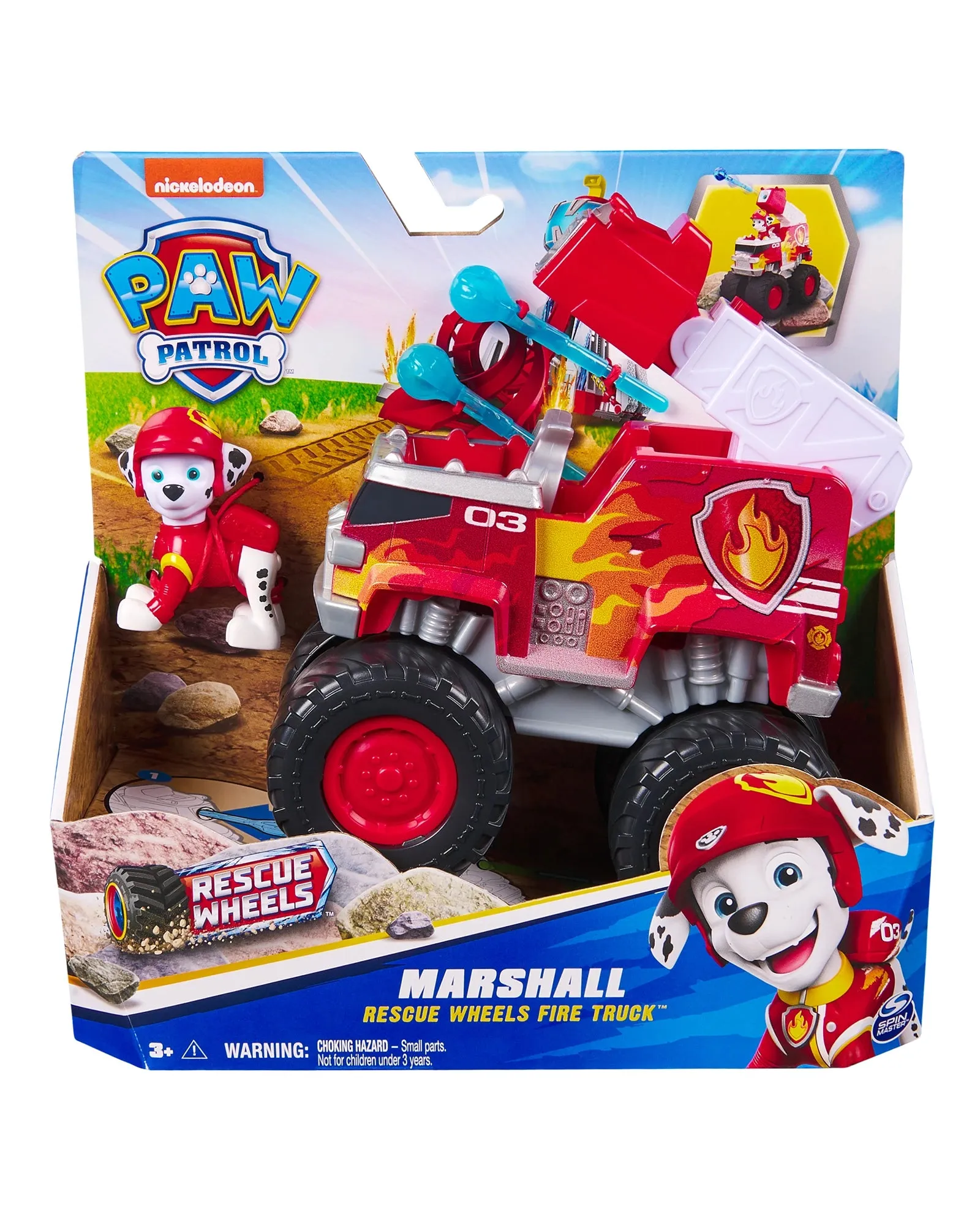 PAW Patrol Rescue Wheels Themed Vehicle Marshall