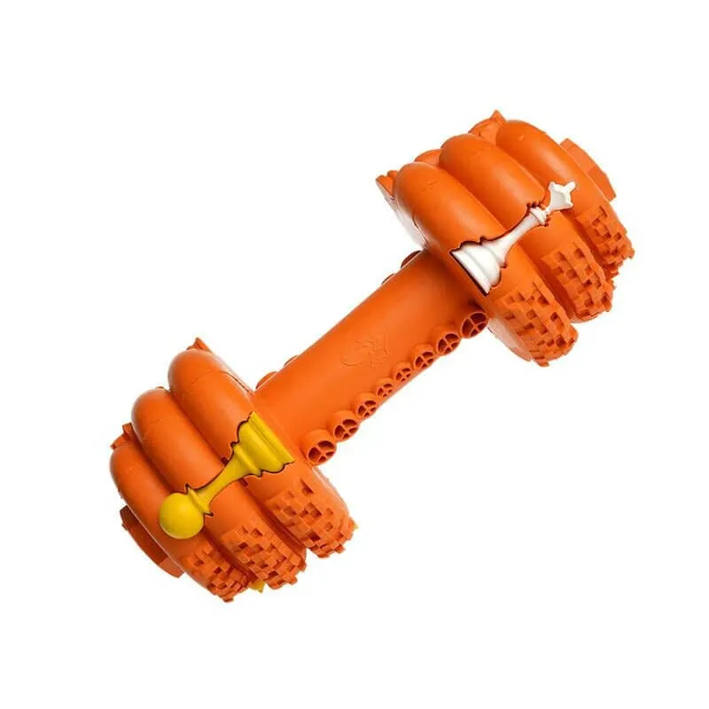 PETOPIA Ultra Tough Dog Toy Dumb Dumbbell