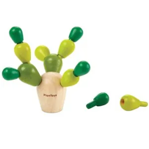 Plan Toys Balancing Mini Cactus Green