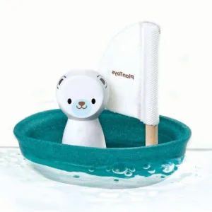 Plan Toys Sailing Boat - Polar Bear