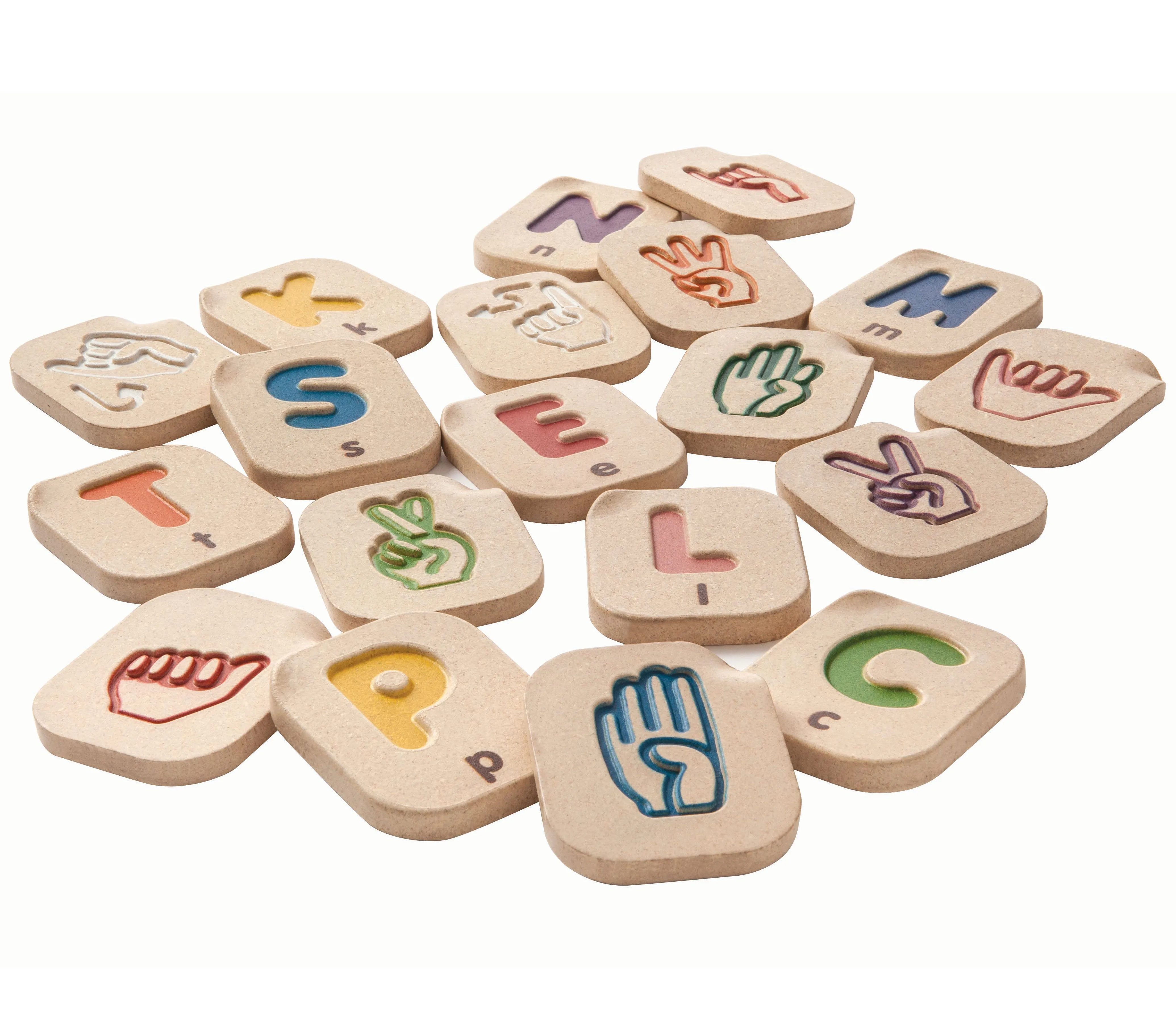 Plan Toys US Hand Sign Alphabet A-Z