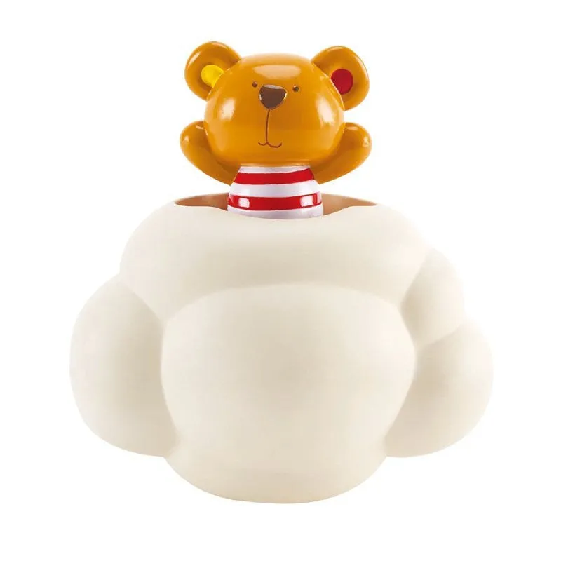 Pop-Up Teddy Shower Buddy Bath Toy Hape