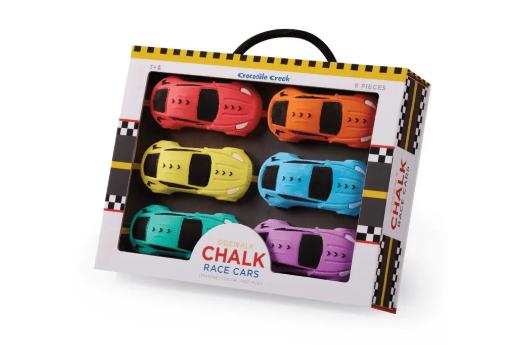 Race Car Sidewalk Chalk