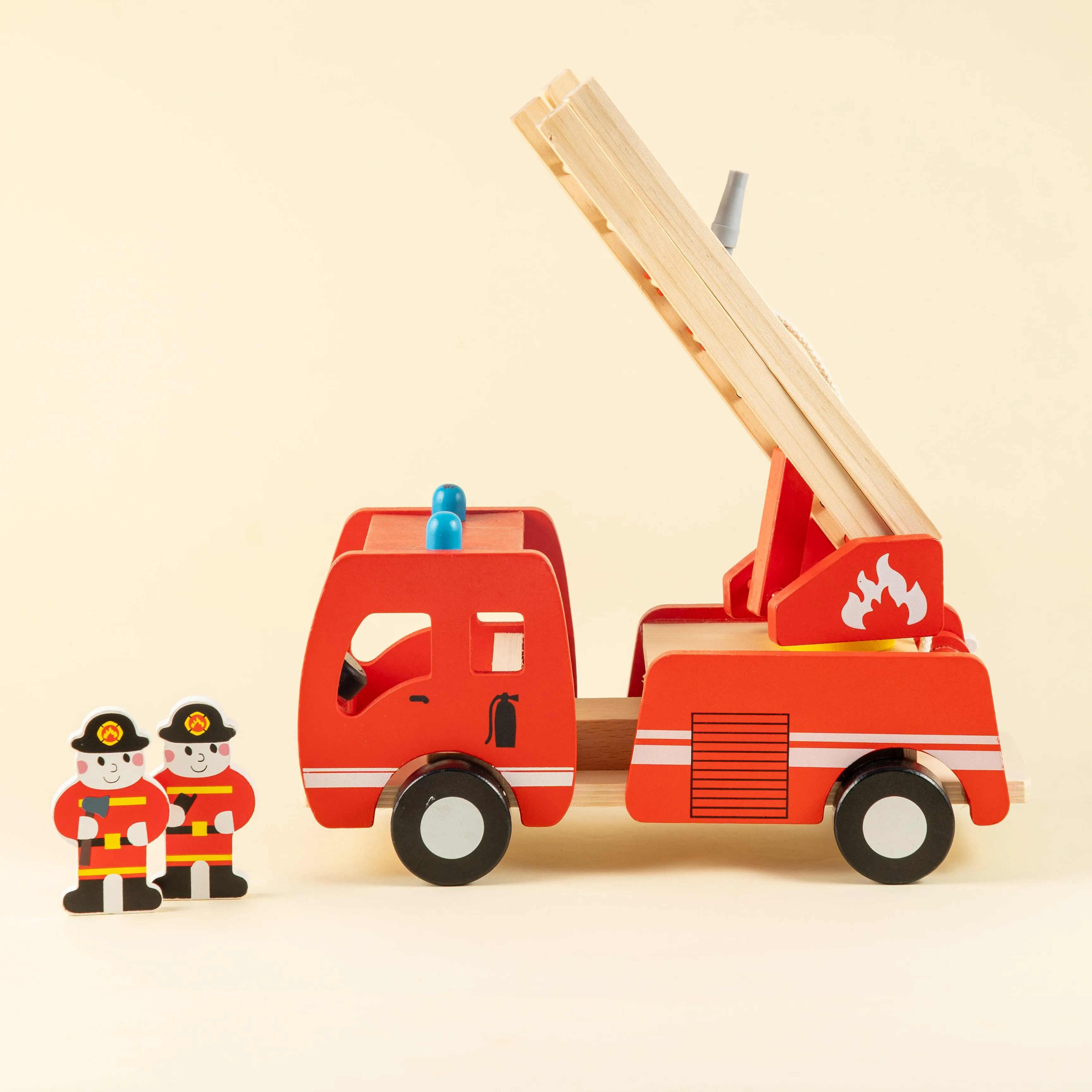 Wooden Marshall's Fire Truck | Vehicles Imagination Generation | For Children  12 Months | Red Firetruck