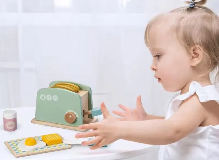 Wooden Toaster Playset